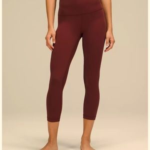 lululemon Align High Rise Crop 23"